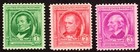 Scott #859-860-861 Irving Cooper Emerson - MNH
