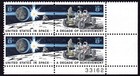 Scott #1435b Space Achievement on Moon Plate Block of 4 Stamps - MNH P#33162 LR