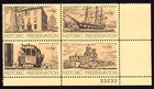 Scott #1443a (1440) Historical Preservation Plate Block of 4 Stamps - MNH LR