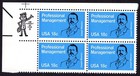 Scott #1920 Professional Management Zip Block of 4 Stamps - MNH
