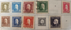 Stamp Bosnia 1910-17 #46, 65-68, 72-74, 76, B11-12 used; B13-15 MH