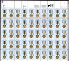 Scott #2551 Desert Storm Medal Honoring Those Served Sheet of 50 Stamps - MNH UR