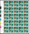 Scott #2389a (2386-89) Antarctic Explorers Sheet of 50 Stamps - MNH LL