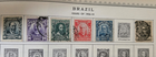 Stamp Brazil 1906 #174 MH; #175-177, 179-180 used