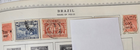 Stamp Brazil 1933 #376x2, 260-261 used