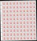 Scott #2179a Virginia Apgar Sheet of 100 Stamps - MNH P#B3 Left (2 Plate #)