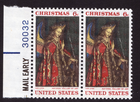 Scott #1363 Angel Gabriel Mail Early Pair of Stamps - MNH