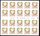 Scott #3274a Victorian Love Flower Wreath Booklet of 20 Stamps - MNH P#V3327