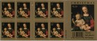 Scott #4206a Madonna & Child (Luini) 41¢ Booklet Pane of 8 Stamps - MNH