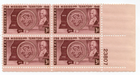 Scott #955 Mississippi Territory Plate Block of 4 Stamps - MNH P#23607 LR