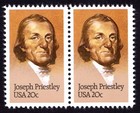 Scott #2038 Joseph Priestley (Chemistry) Pair of Stamps - MNH