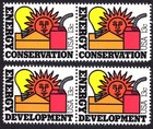 Scott #1724a (1723) Energy Conservation & Development (2) Pairs of Stamps - MNH