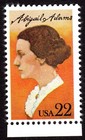 Scott #2146 Abigail Adams Single Stamp - MNH w/Bottom Selvage