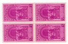Scott #854 George Washington Office Oath Block of 4 Stamps - MNH