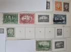 Stamp Canada 1927-28 #141, 144 MH #142-143, 145, 150, 155 used
