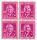 Scott #965 Harlan F. Stone Block of 4 Stamps - MNH