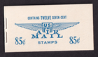 Scott #BKc7 (c60a) Jet Red Air Mail Booklet of 12 Stamps - MNH