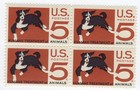 Scott #1307 Humane Treatment of Animals (Mongrel) Block of 4 Stamps - MNH