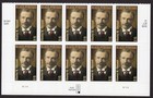 Scott #4222 Charles Chesnutt (Black Heritage) Plate Block of 10 Stamps - MNH