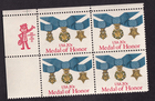 Scott #2045 Medal of Honor Zip Block of 4 Stamps - MNH