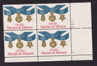 Scott #2045 Medal of Honor Plate Block of 4 Stamps - MNH