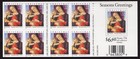 Scott #3355a 33¢ Madonna & Child (Vivarini) Booklet of 8 Stamps - MNH P#B1111