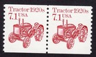 Scott #2127 Tractor Coil Pair of Stamps - MNH