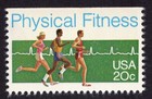 Scott #2043 Physical Exercise (Running) Single Stamp - MNH
