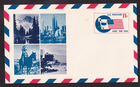 Scott #UXc5 Visit the USA airmail Stamped Postcard