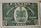 Stamp Canada 1939 Special Delivery E7 MH