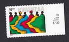 Scott #4119 Kwanzaa Pair of Stamps - MNH w/Price Selvage