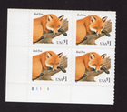 Scott #3036a Red Fox Plate Block of 4 Stamps - MNH P#B1111 LL #1