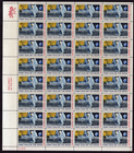 Scott #c76 First Man on the Moon Airmail Sheet of 32 Stamps - MNH P#31390 LL