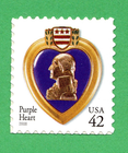 Scott #4264 Purple Heart Veterans Single Stamp - MNH