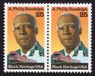 Scott #2402 A. Philip Randolph Pair of Stamps - MNH