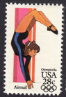 Scott #c101 Gymnastics Airmail Single Stamp - MNH