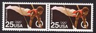 Scott #2380 Seoul Olympics Gymnast Pair of Stamps - MNH