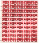 Scott #c78b Jet Precancel (D.C.) Sheet of 100 Airmail Stamps - MNH P#32941 UR