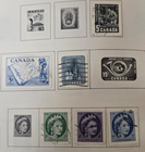 Stamp Canada 1957-66 #370-371,373,376,410,417,429A,436,439-441,443,446,451 +