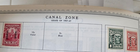 Stamp Canal Zone 1921 #61, 68 & 69 MH