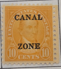 Stamp Canal Zone 1924 #75 MH
