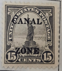 Stamp Canal Zone 1924 #78 MH