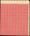 Scott #657 Sullivan Expedition Sheet of 100 Stamps - MNH P#19784