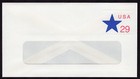 Scott #U619 Star Stamped Entire Window Envelope