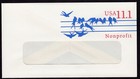 Scott #U620 Birds Nonprofit Stamped Entire Window Envelope