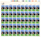 Scott #1790 Summer Olympics Javelin Sheet of 50 Stamps - MNH UR #2