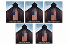 Scott #6106 American Icons Flag on Barn (5) Five Forever Stamps - MNH
