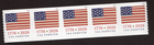 Scott #6108 1776 Flag Coil Strip of (5) Stamps - MNH APU