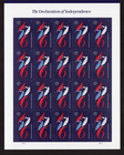 Scott #6114 1776 Declaration of Independence Sheet of 20 Forever Stamps - MNH