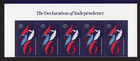 Scott #6114 1776 Declaration of Independence Title Block of 5 Stamps - MNH